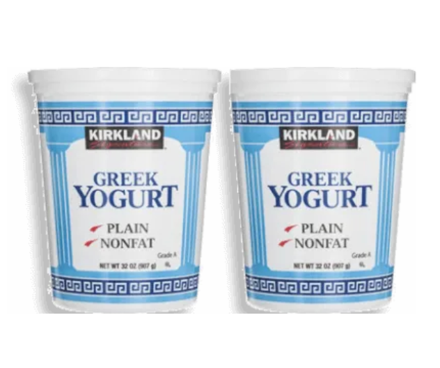 Yoghurt griego Natural Sin grasa Kirkland Signature 907G/2P - KOZ