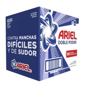 Detergente Ariel doble poder en polvo 8K - ZK