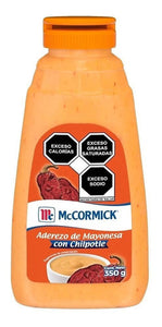 Caja Mayonesa Mccormick Squeeze Chipotle 350G/12P