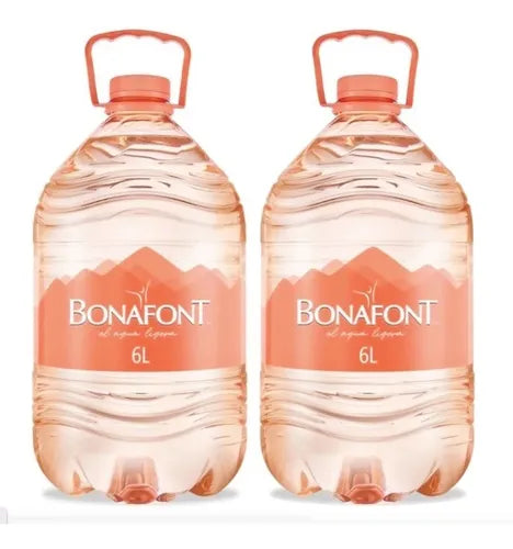 Agua Bonafont natural 2 l