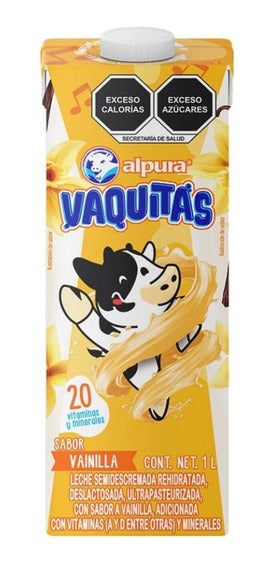 Caja Leche Alpura Vainilla 1L/12P