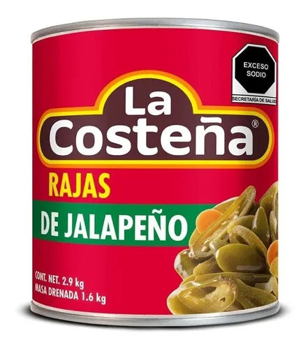 Caja Chiles Rajas La Costeña 2.8K/6P