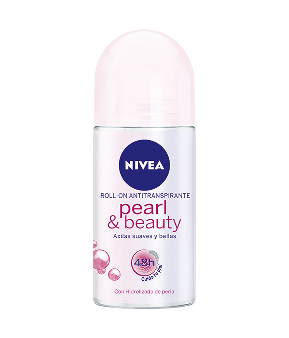 Caja Desodorante Nivea Roll On Pearl & Beauty 50M/12P