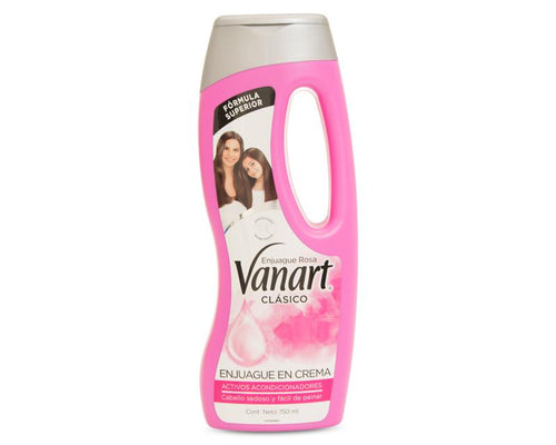 Caja enjuague Vanart Rosa 750M/12P