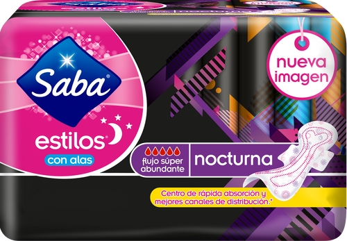 Caja toalla Saba estilo nocturna C/A 10P/8P