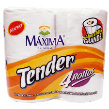 Bulto papel higiénico Tender 4R/300H/12P - SCG