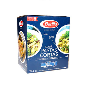 Mix pack pastas cortas 8P/500G - Barilla KOZ