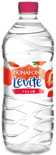 Caja bebida Bonafont Levite sabor fresa 1L/6P