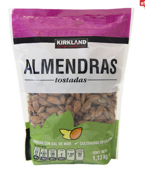 Kirkland Signature almendras tostadas 1.13K - KOZ