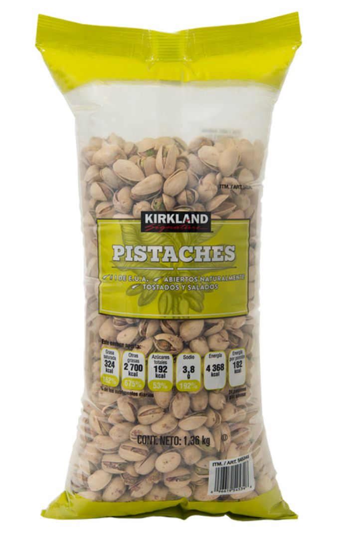 Kirkland Signature pistaches 1.36K - KOZ