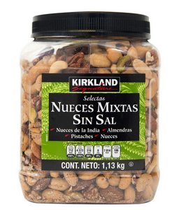 Kirkland Signature nueces mixtas sin sal 1.13K - KOZ