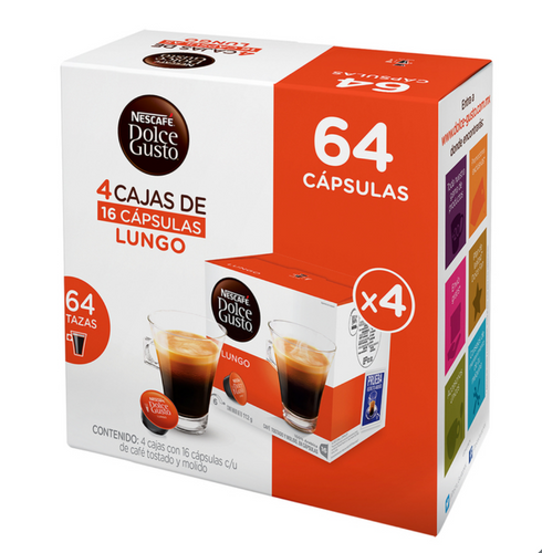 Nescafé Dolce Gusto 64C sabor Lungo - KOZ