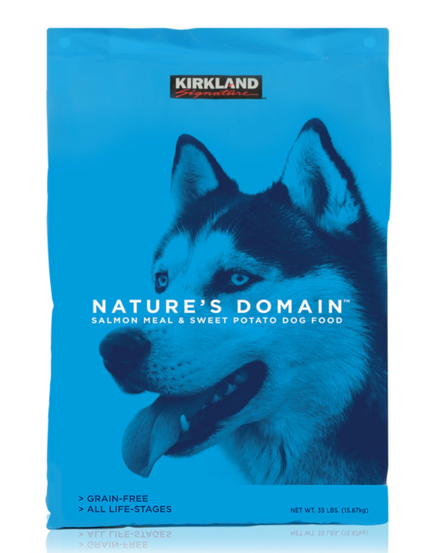 Kirkland Signature Nature's Domain alimento para perro salmón y camote 15.87K  - KOZ
