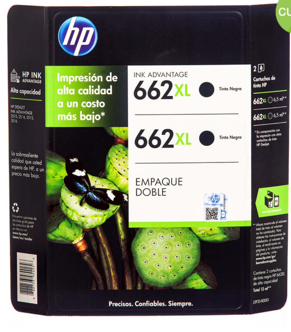 HP 662XL cartucho de tinta negro - KOZ