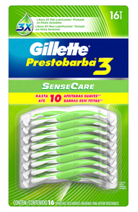 Gillette Prestobarba 3 rastrillo desechable 16P - KOZ