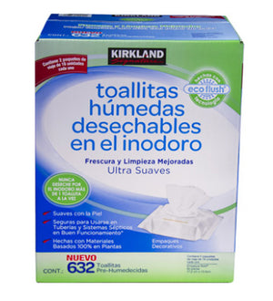 Toallitas humedas desechables Kirkland 632P - KOZ