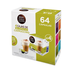 Nescafé Dolce Gusto, 64 cápsulas sabor Cappuccino - KOZ