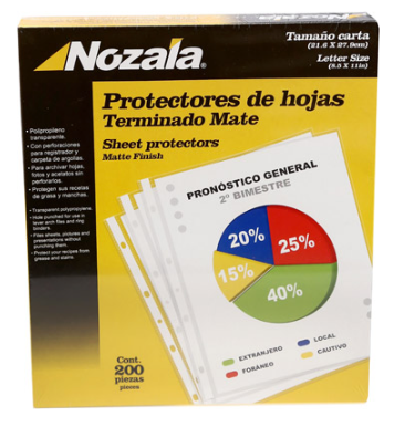 Protector de hojas 200P - KOZ