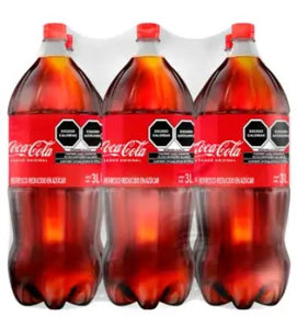 Refresco Coca-Cola 6 Pzas de 3 L - ZK