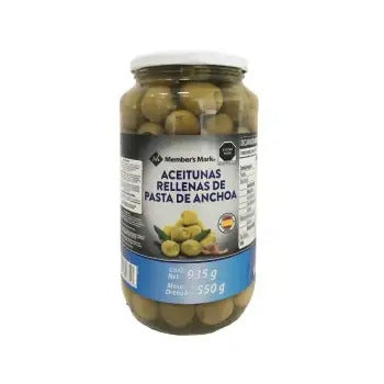 Aceitunas Rellenas Member's Mark Rellenas de Anchoas 935G - ZK