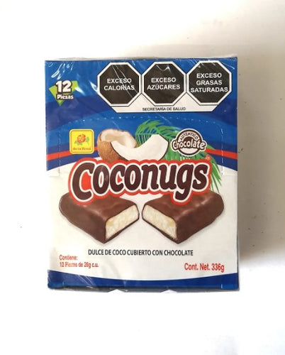Caja Chocolate Coconugs Mini 18C/24P