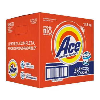 Detergente en Polvo Ace 8K - ZK