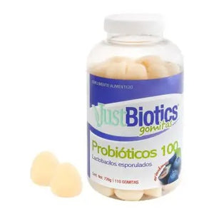 Gomitas con Probióticos Just Biotics Sabor Arándano 726G - ZK