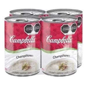 Crema de Champiñones Campbell's 4P/735G - ZK