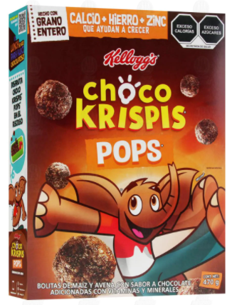 Caja cereal Choco Krispis pop 470G/24P