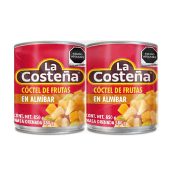 Coctel de Frutas en Almíbar La Costeña 2P/850G - ZK