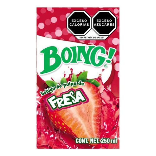 Caja Jugo Boing Fresa 250M/27P