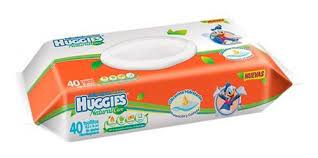 Caja Toallas Humedas Huggies con aroma natural care 80T/18P