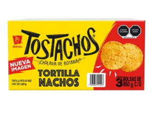 Nachos Barcel Tostachos 3 Pzas de 950 Gr  - ZK