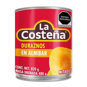 Caja Duraznos en Mitades 820G/12P - SCG