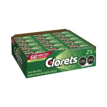 Goma de Mascar Clorets Menta 60P/2.8G - ZK