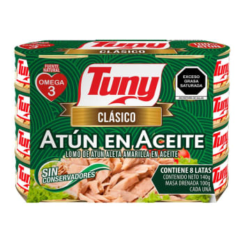 Atún en Aceite Tuny 8P/140G - ZK