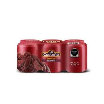 Chiles Chipotles La Costeña Adobados 6P/220G - ZK
