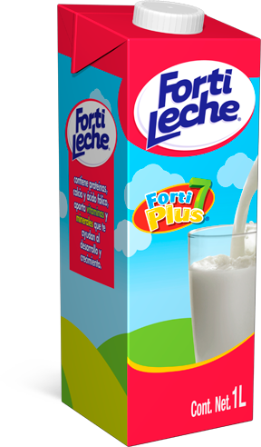 Caja Leche Fortileche Producto Lácteo 1L/12P