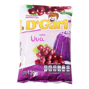 Caja Gelatina Uva D´Gari 120G/50P - SCG
