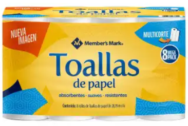 Servitoallas Member's Mark 8 Rollos - ZK