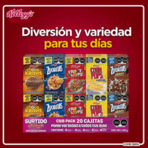 Cereal Kellogg's Surtido Club 20P - ZK