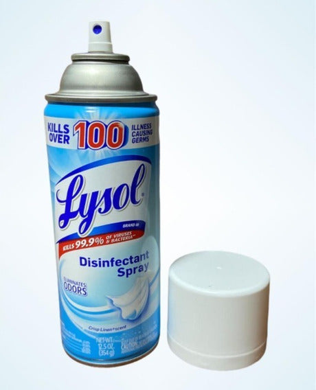 Caja 12P/354G Lysol Desinfectante Lysol Crisp Linen