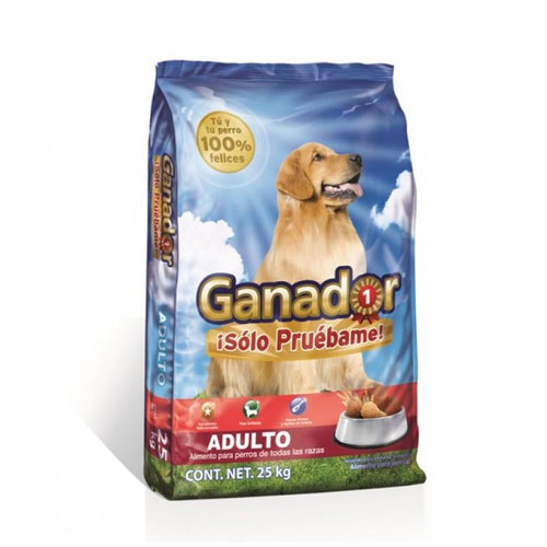 Bulto alimento para perro Ganador adulto en croquetas de 25 kg-Mascotas-Ganador-MayoreoTotal