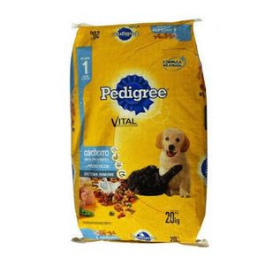 Bulto alimento para perro Pedigree Puppy cachorros en croquetas de 20 kilos - Effem-Mascotas-Effem-MayoreoTotal