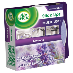 Caja aromatizante Air Wick stick ups lavanda de 30 ml con 12 piezas - Reckitt Benckiser-Aromatizantes-Reckitt Benckiser-MayoreoTotal