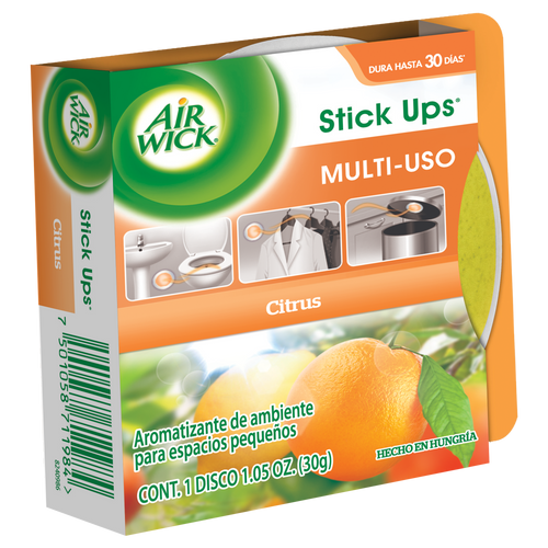 Caja aromatizante Air Wickr stick ups citrus de 30 ml con 24 piezas - Reckitt Benckiser-Aromatizantes-Reckitt Benckiser-MayoreoTotal