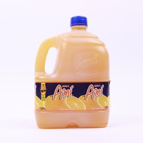 Caja bebida Ami sabor naranjada de 3.9 lt con 5 piezas - Jumex-Bebidas-Jumex-MayoreoTotal