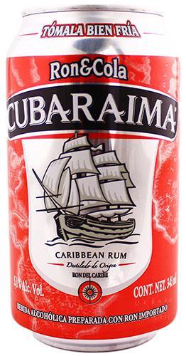 Caja bebida Cubaraima con 24 piezas de 340 ml-Bebidas RTD-MayoreoTotal-MayoreoTotal