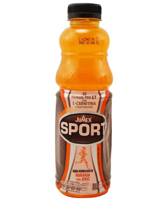 Caja bebida Jumex Sport con tapa sabor naranja de 600 ml con 12 piezas - Jumex-Bebidas-Jumex-MayoreoTotal
