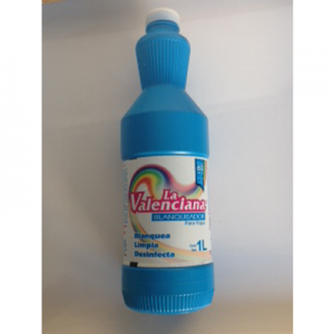 Caja blanqueador Valenciana de 1 litro de 12 piezas - Dimex-Cloros-Grupo Dimex-MayoreoTotal